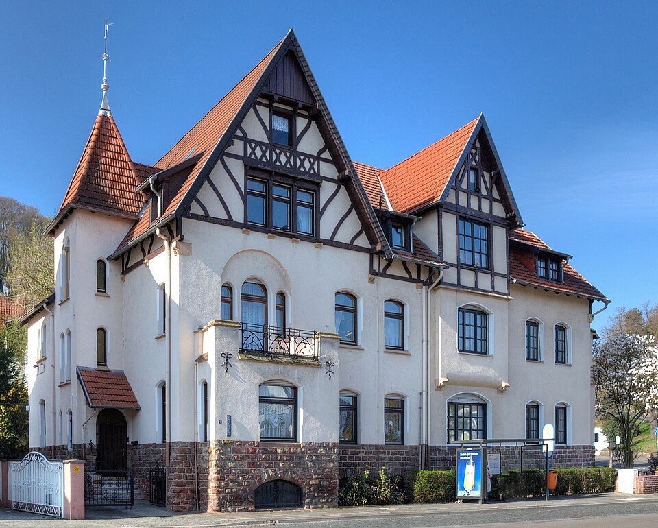 Die Villa Maison 1901 in der Saargemünder Straße, Saarbrücken